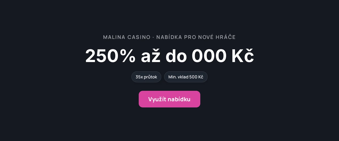 Prohlédni bonusovou nabídku.